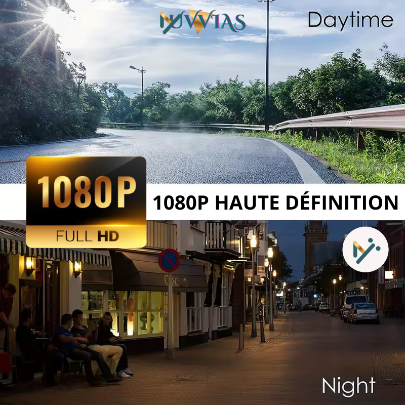 Caméra Dashcam 1080P WiFi – Vision Nocturne IR, Grand Angle & Enregistrement en Boucle