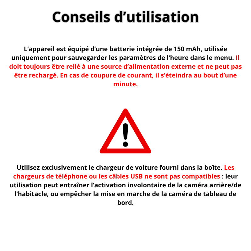 Dashcam 1080P WiFi – Vision Nocturne