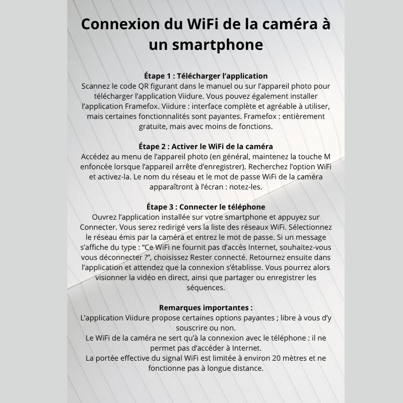 Caméra Dashcam 1080P WiFi – Vision Nocturne IR, Grand Angle & Enregistrement en Boucle