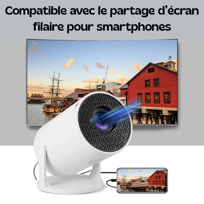 Projecteur Portable USAMR HY200 1080P