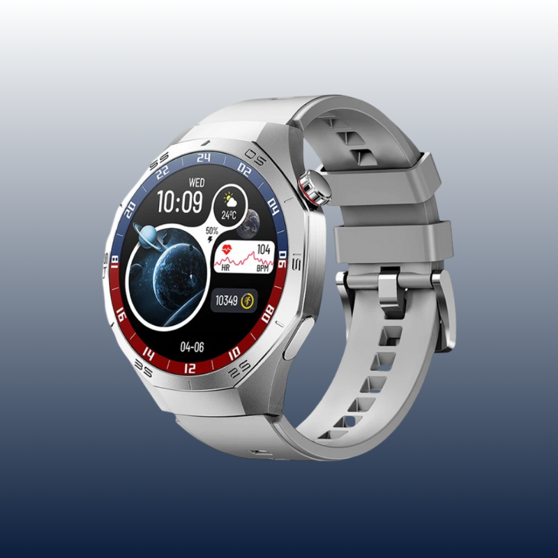 SmartWatch NUVFIT 1 2025 Homme – GPS, Appels Bluetooth & Écran AMOLED !